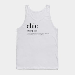 Chic Definition Tank Top